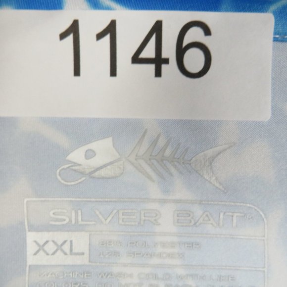 Silver Bait* Men's Long Sleeve Crew Neck Straight Hem Pullover Shirt~ Size 2XL‎ - Picture 4 of 10